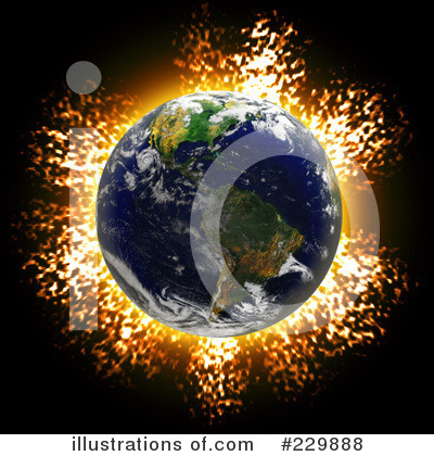 Royalty-Free (RF) Earth Clipart Illustration by Arena Creative - Stock Sample #229888