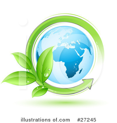 Royalty-Free (RF) Earth Clipart Illustration by beboy - Stock Sample #27245
