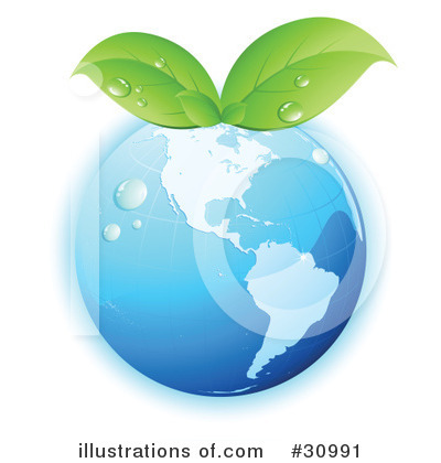 Royalty-Free (RF) Earth Clipart Illustration by beboy - Stock Sample #30991