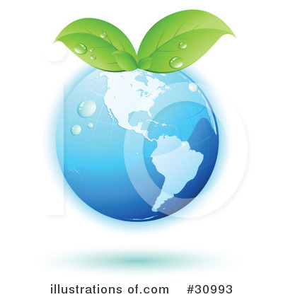 Royalty-Free (RF) Earth Clipart Illustration by beboy - Stock Sample #30993