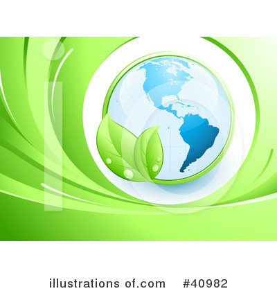 Royalty-Free (RF) Earth Clipart Illustration by beboy - Stock Sample #40982