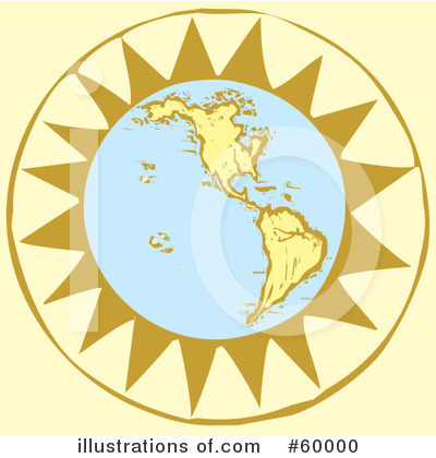 Royalty-Free (RF) Earth Clipart Illustration by xunantunich - Stock Sample #60000
