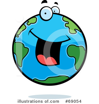 Royalty-Free (RF) Earth Clipart Illustration by Cory Thoman - Stock Sample #69054