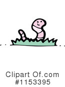 Earthworm Clipart #1153395 by lineartestpilot