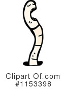 Earthworm Clipart #1153398 by lineartestpilot