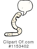Earthworm Clipart #1153402 by lineartestpilot