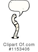 Earthworm Clipart #1153406 by lineartestpilot