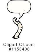 Earthworm Clipart #1153408 by lineartestpilot