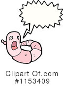 Earthworm Clipart #1153409 by lineartestpilot