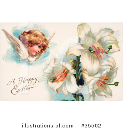 Easter Lily Clipart #35502 by OldPixels