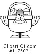 Easter Basket Clipart #1176031 by Cory Thoman