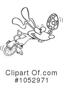 Easter Bunny Clipart #1052971 by toonaday