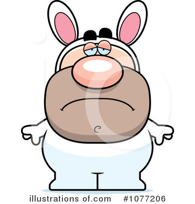 Royalty-Free (RF) Easter Bunny Clipart Illustration by Cory Thoman - Stock Sample #1077206