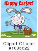 Easter Bunny Clipart #1096622 by Hit Toon