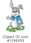 Easter Bunny Clipart #1096933 by visekart