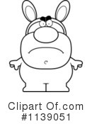Easter Bunny Clipart #1139051 by Cory Thoman