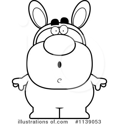 Royalty-Free (RF) Easter Bunny Clipart Illustration by Cory Thoman - Stock Sample #1139053