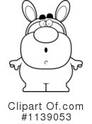 Easter Bunny Clipart #1139053 by Cory Thoman
