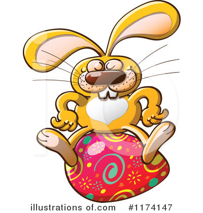 Easter Bunny Clipart #1174147 by Zooco