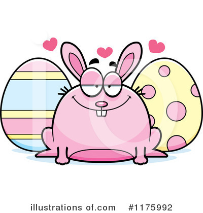Royalty-Free (RF) Easter Bunny Clipart Illustration by Cory Thoman - Stock Sample #1175992