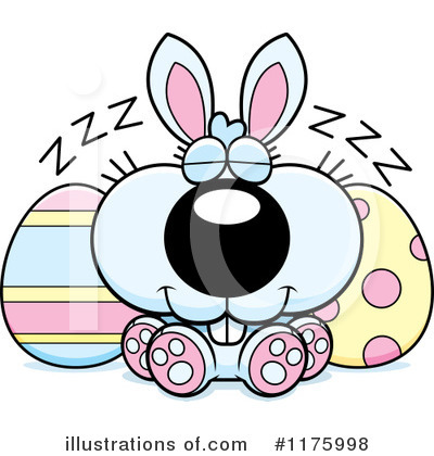 Royalty-Free (RF) Easter Bunny Clipart Illustration by Cory Thoman - Stock Sample #1175998