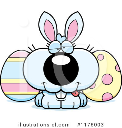 Royalty-Free (RF) Easter Bunny Clipart Illustration by Cory Thoman - Stock Sample #1176003