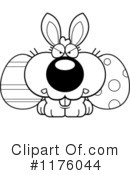 Easter Bunny Clipart #1176044 by Cory Thoman