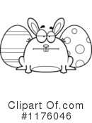 Easter Bunny Clipart #1176046 by Cory Thoman