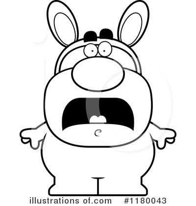 Royalty-Free (RF) Easter Bunny Clipart Illustration by Cory Thoman - Stock Sample #1180043
