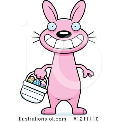 Royalty-Free (RF) Easter Bunny Clipart Illustration by Cory Thoman - Stock Sample #1211110