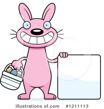 Royalty-Free (RF) Easter Bunny Clipart Illustration by Cory Thoman - Stock Sample #1211113