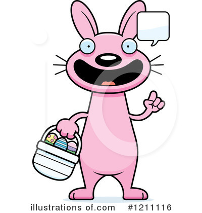 Royalty-Free (RF) Easter Bunny Clipart Illustration by Cory Thoman - Stock Sample #1211116