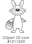 Easter Bunny Clipart #1211200 by Cory Thoman