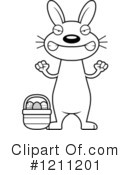 Easter Bunny Clipart #1211201 by Cory Thoman