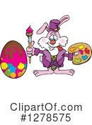 Easter Bunny Clipart #1278575 by Dennis Holmes Designs