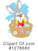 Easter Bunny Clipart #1278680 by Alex Bannykh