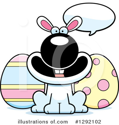 Royalty-Free (RF) Easter Bunny Clipart Illustration by Cory Thoman - Stock Sample #1292102