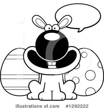 Royalty-Free (RF) Easter Bunny Clipart Illustration by Cory Thoman - Stock Sample #1292222
