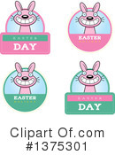 Easter Bunny Clipart #1375301 by Cory Thoman