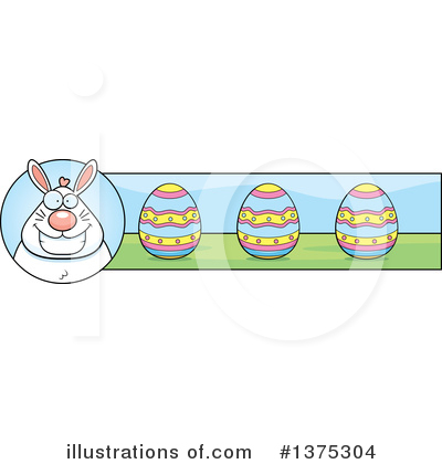 Royalty-Free (RF) Easter Bunny Clipart Illustration by Cory Thoman - Stock Sample #1375304