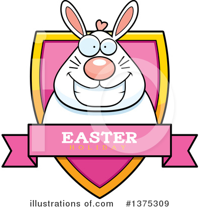 Royalty-Free (RF) Easter Bunny Clipart Illustration by Cory Thoman - Stock Sample #1375309