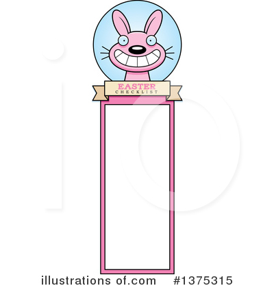 Royalty-Free (RF) Easter Bunny Clipart Illustration by Cory Thoman - Stock Sample #1375315