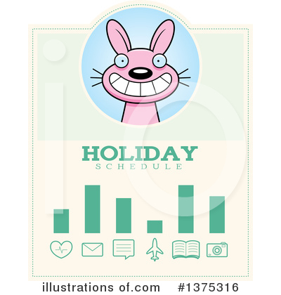 Royalty-Free (RF) Easter Bunny Clipart Illustration by Cory Thoman - Stock Sample #1375316