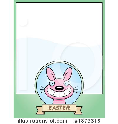 Royalty-Free (RF) Easter Bunny Clipart Illustration by Cory Thoman - Stock Sample #1375318
