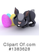 Easter Bunny Clipart #1383628 by KJ Pargeter
