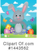 Easter Bunny Clipart #1443562 by visekart