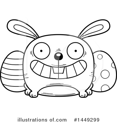 Royalty-Free (RF) Easter Bunny Clipart Illustration by Cory Thoman - Stock Sample #1449299