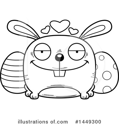 Royalty-Free (RF) Easter Bunny Clipart Illustration by Cory Thoman - Stock Sample #1449300
