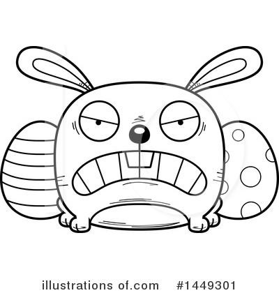 Royalty-Free (RF) Easter Bunny Clipart Illustration by Cory Thoman - Stock Sample #1449301