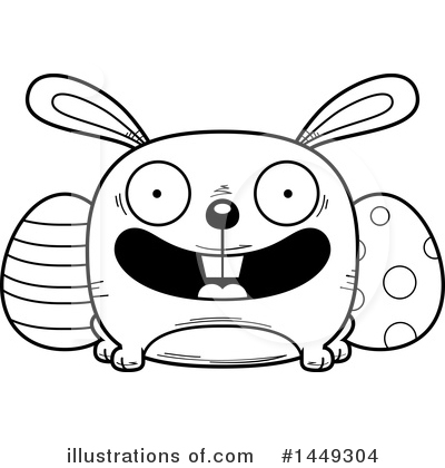 Royalty-Free (RF) Easter Bunny Clipart Illustration by Cory Thoman - Stock Sample #1449304